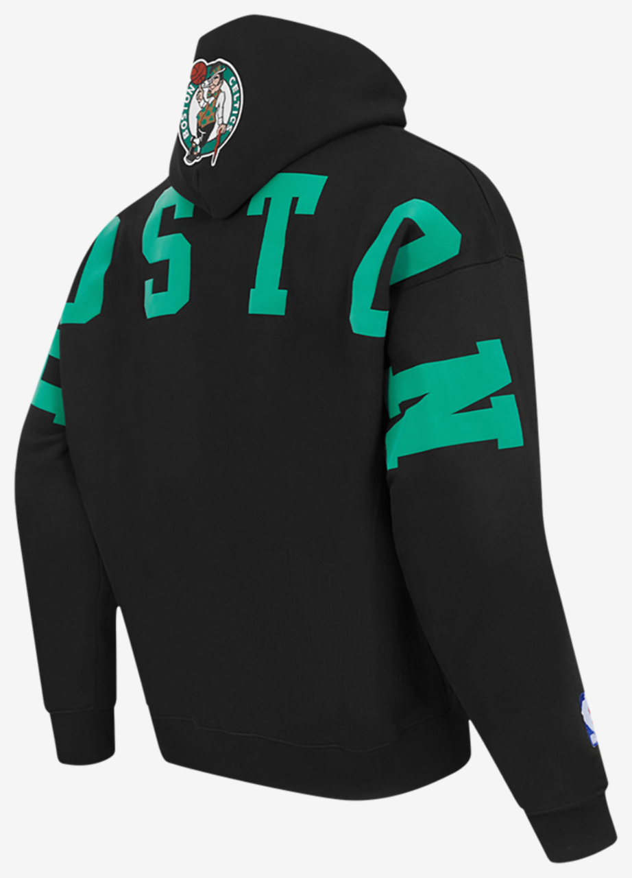 Pro Standard Celtics Pullover Hoodie Image 4 of 7. Tap to open photo gallery.