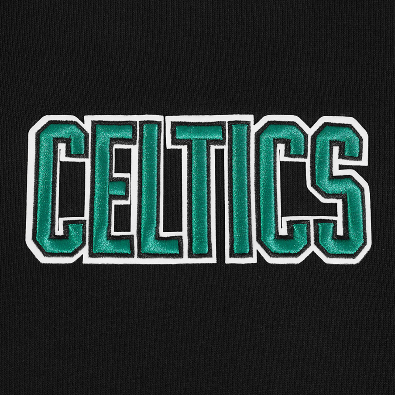 Pro Standard Celtics Pullover Hoodie Image 5 of 7. Tap to open photo gallery.