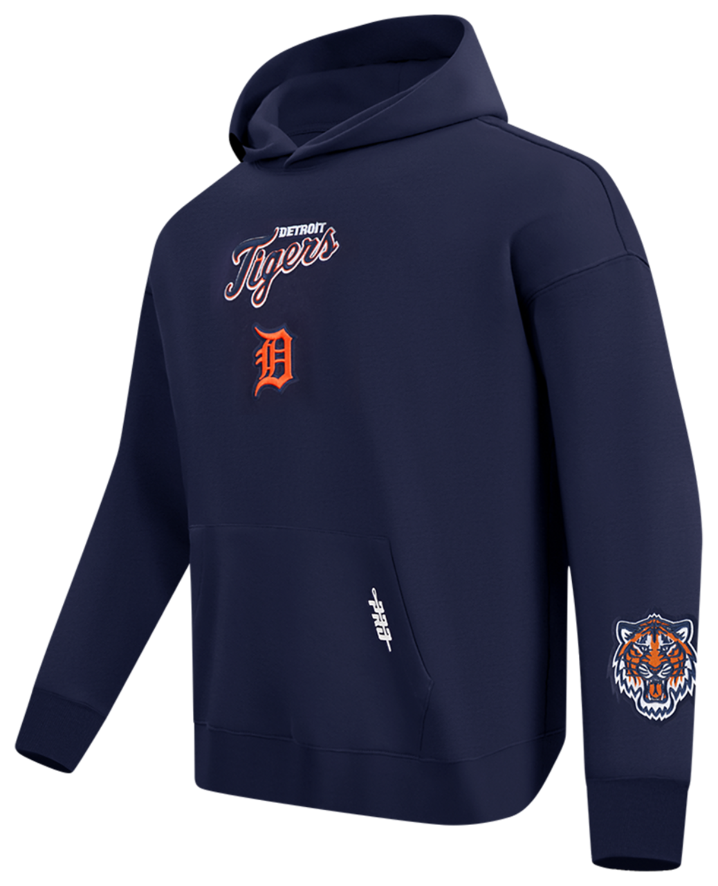 Pro Standard Tigers Pullover Hoodie Image 1 of 5. Tap to open photo gallery.