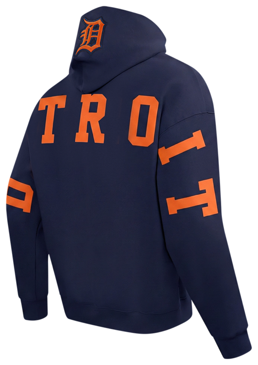 Pro Standard Tigers Pullover Hoodie Image 2 of 5. Tap to open photo gallery.