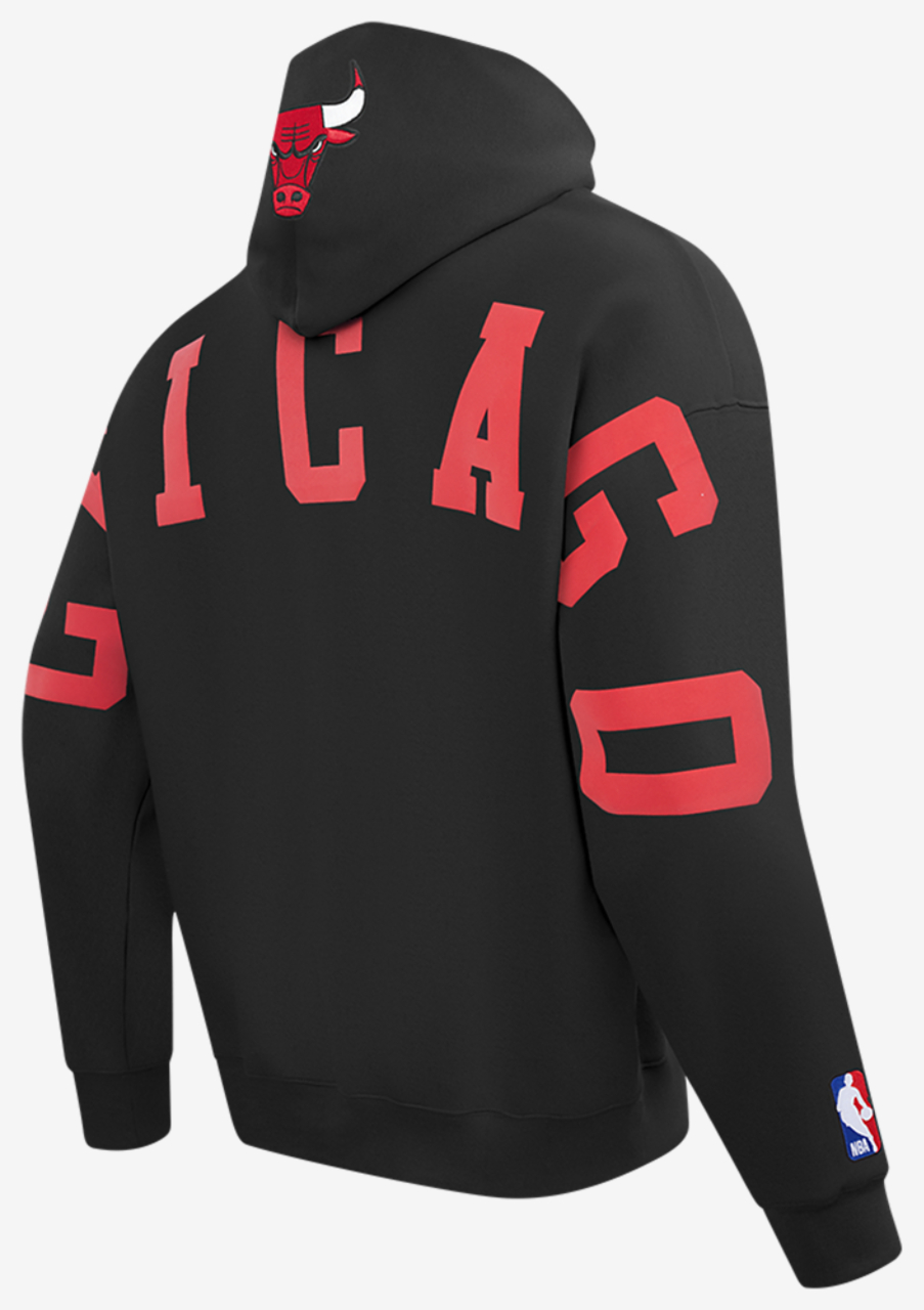 Pro Standard Bulls Logo Hoodie Image 4 of 7. Tap to open photo gallery.