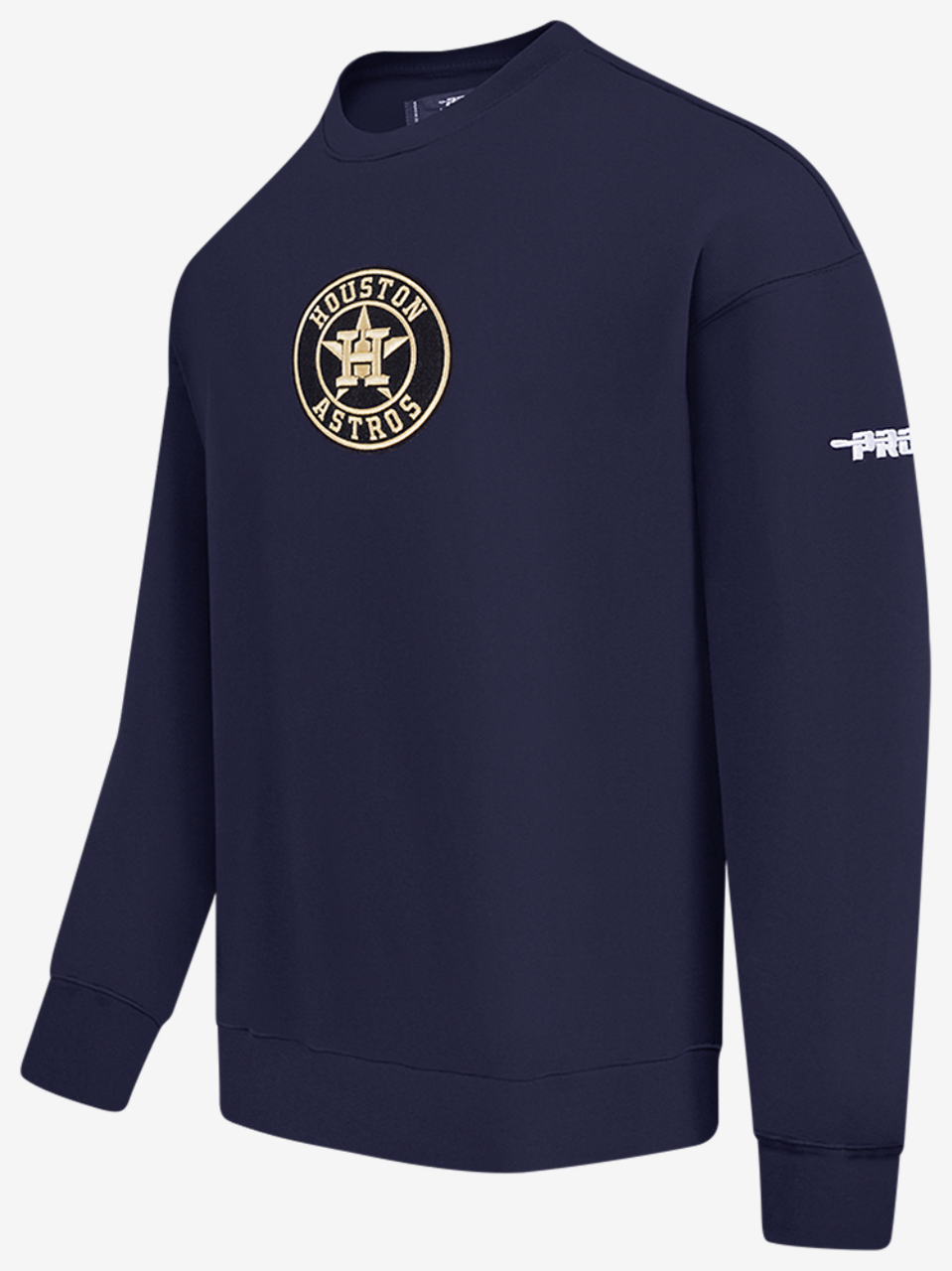Pro Standard Astros Champs Drop Shoulder Crew Image 3 of 6. Tap to open photo gallery.