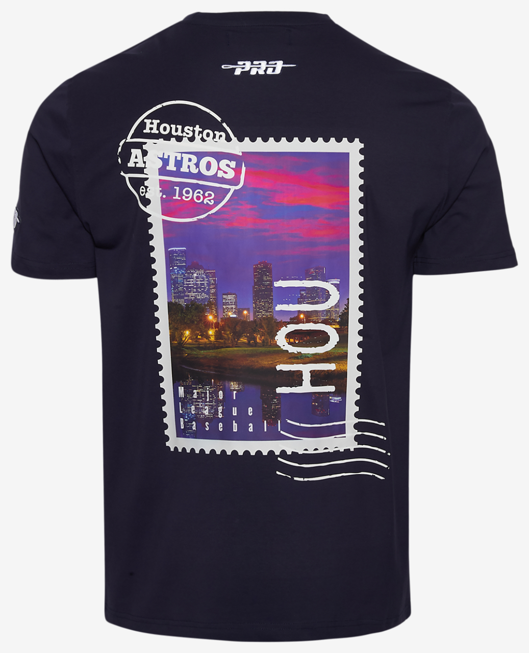 Pro Standard Houston Astros Postage SJ T-Shirt Image 2 of 4. Tap to open photo gallery.