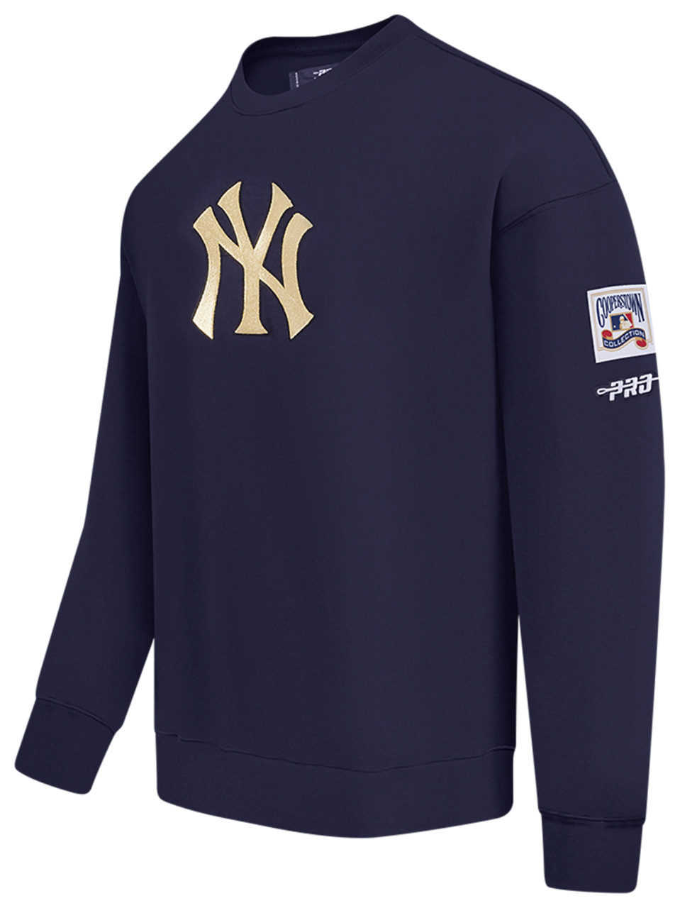 Pro Standard Yankees Champs Drop Shoulder Crew Image 3 of 8. Tap to open photo gallery.