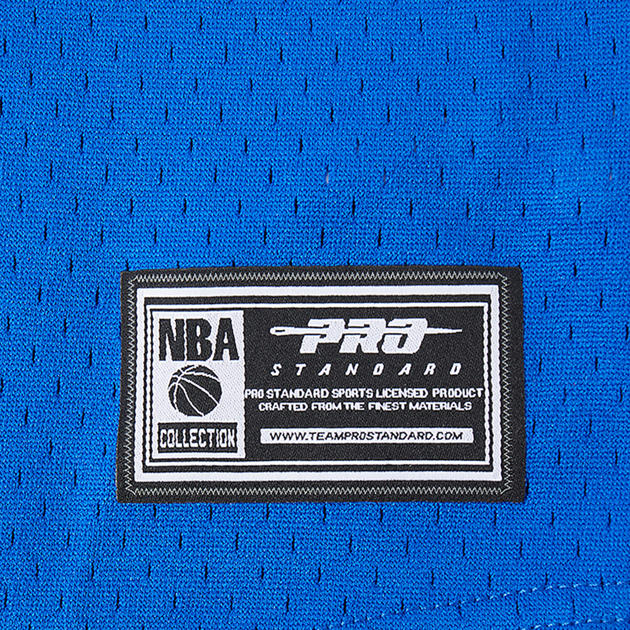 Pro Standard New York Knicks Classic Mesh Button Down Shirt Image 5 of 9. Tap to open photo gallery.