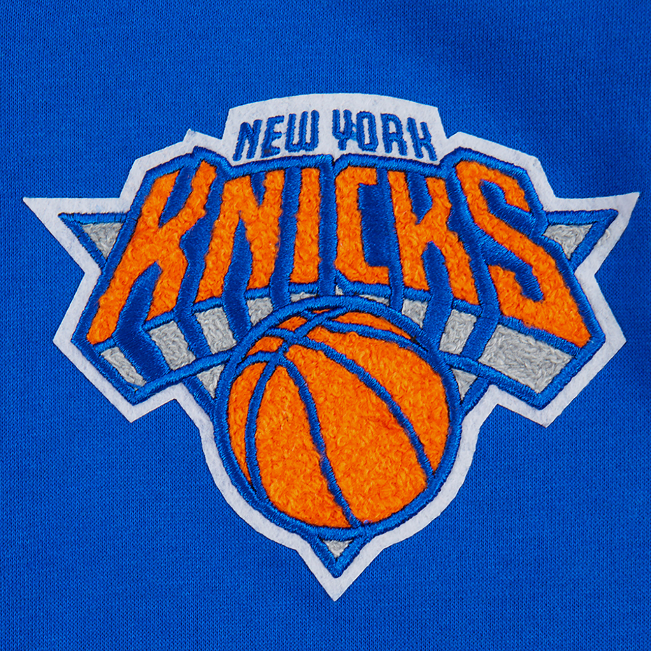 Pro Standard New York Knicks Classic Flc Fz Po Hoodie Image 8 of 9. Tap to open photo gallery.