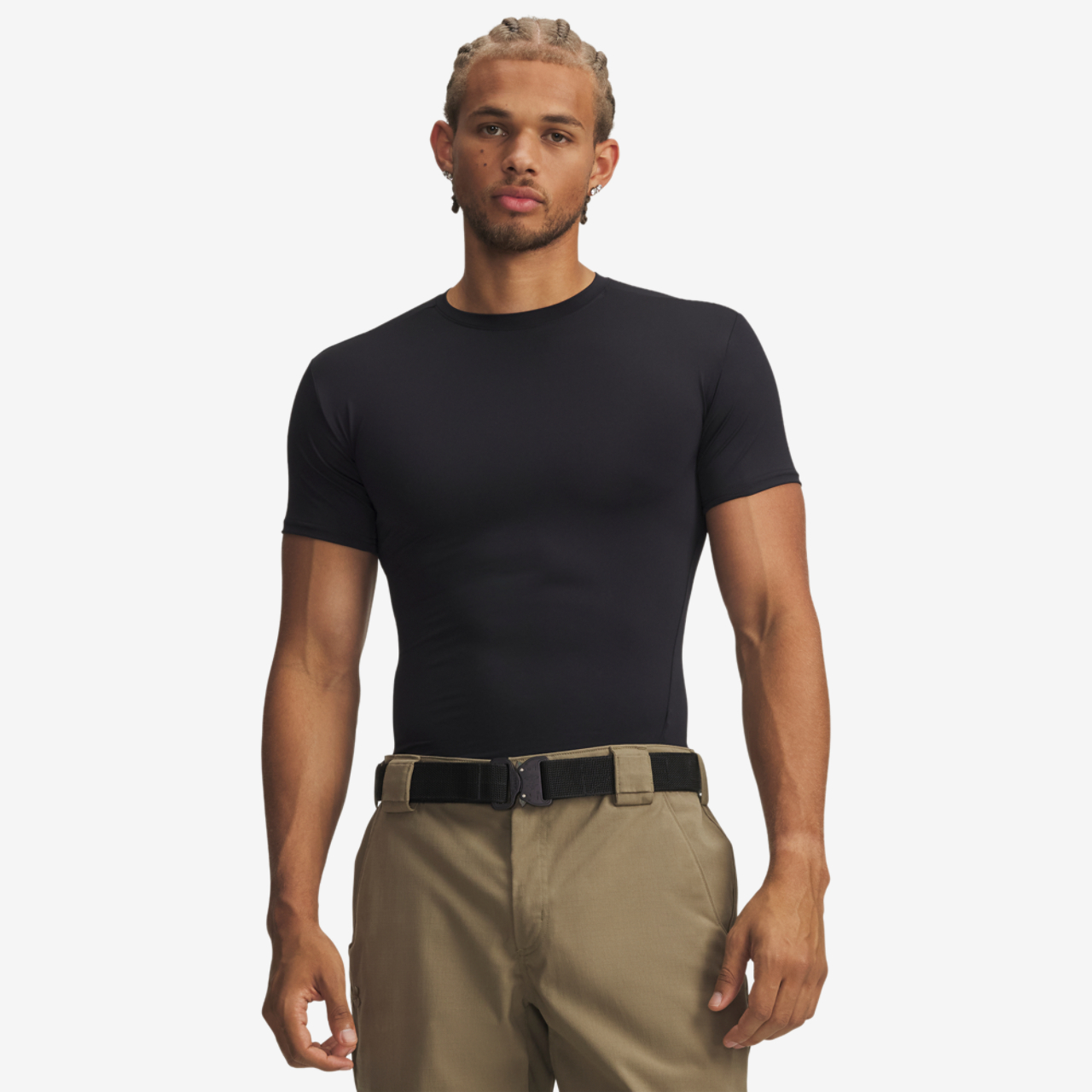 Under Armour Tactical HeatGear® Compression T-Shirt Image 1 of 3. Tap to open photo gallery.