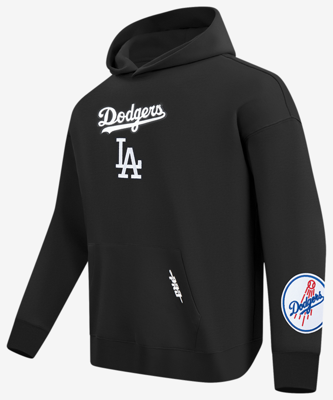 Pro Standard Dodgers Pullover Hoodie Image 3 of 8. Tap to open photo gallery.