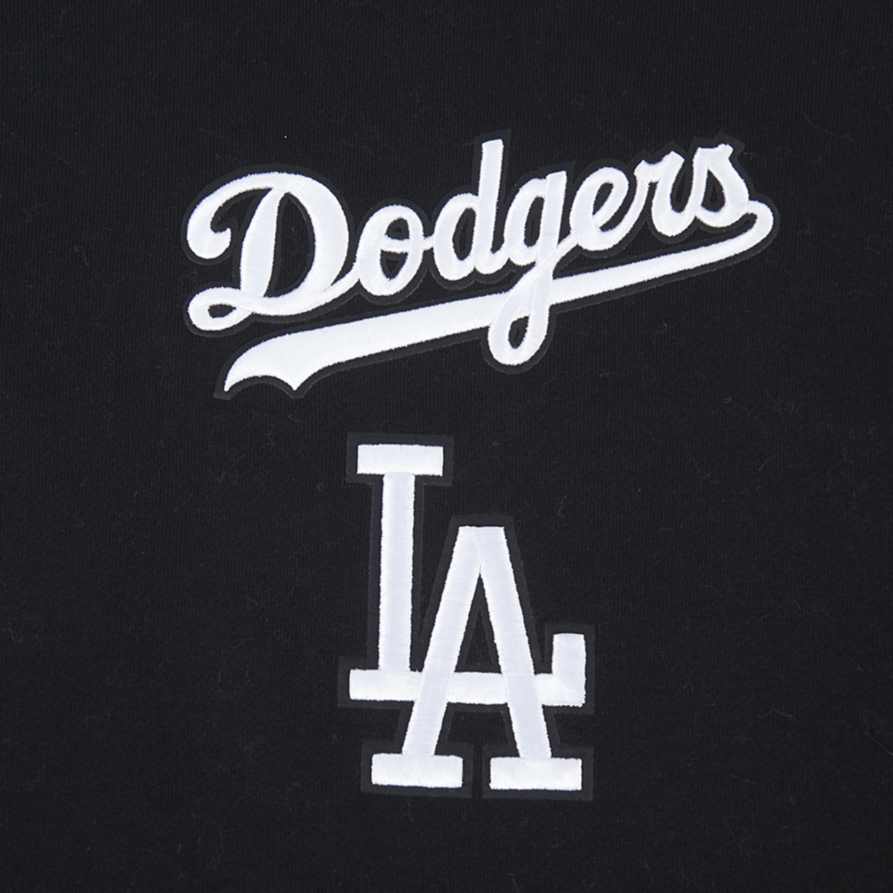 Pro Standard Dodgers Pullover Hoodie Image 5 of 8. Tap to open photo gallery.