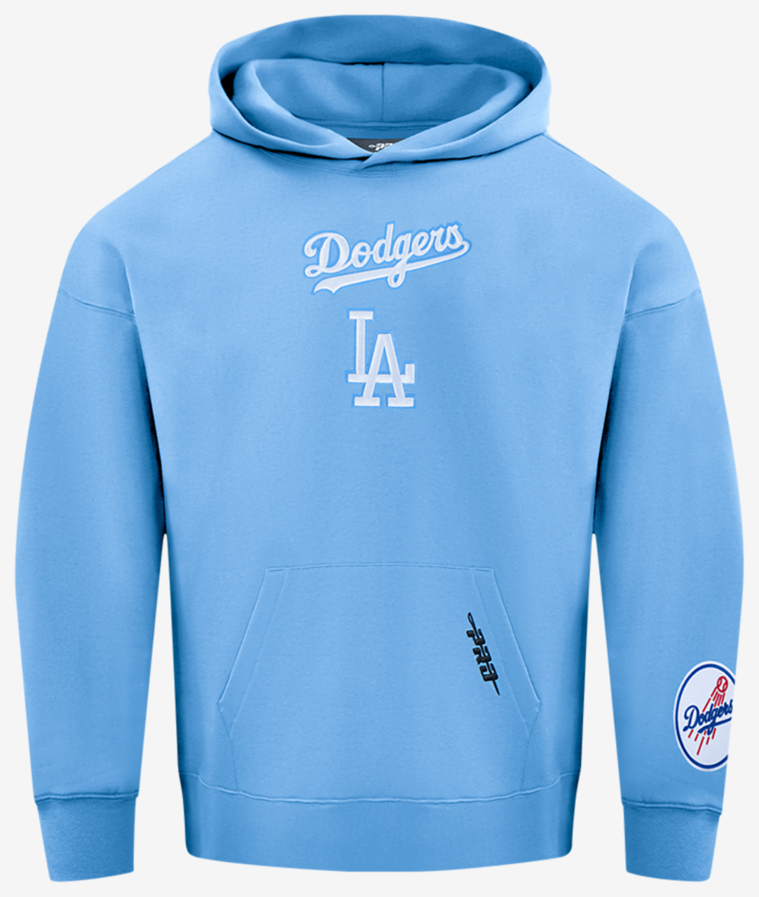 Pro Standard Dodgers Pullover Hoodie Image 1 of 7. Tap to open photo gallery.