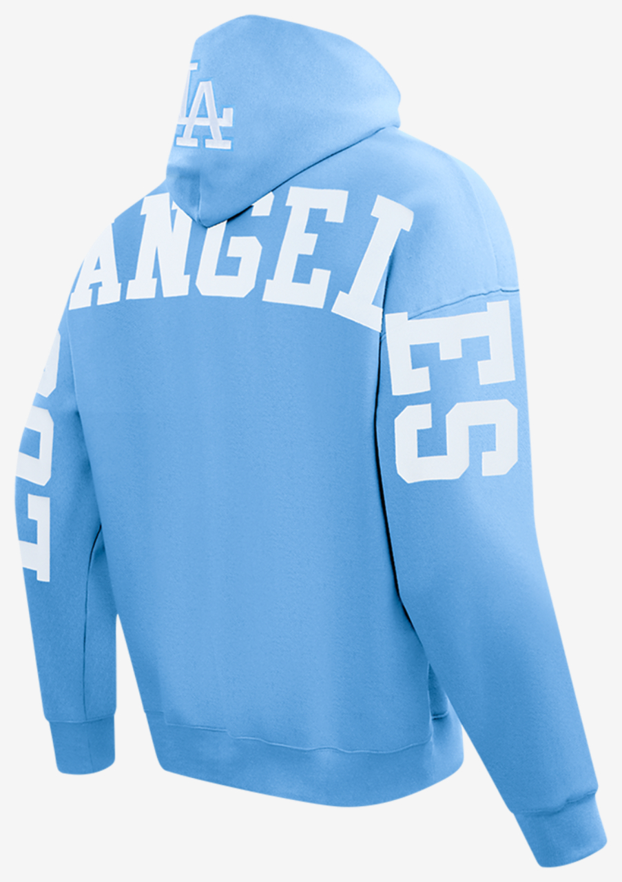 Pro Standard Dodgers Pullover Hoodie Image 2 of 7. Tap to open photo gallery.