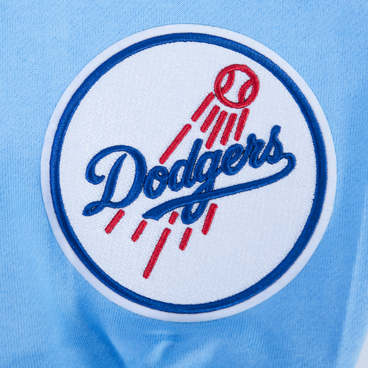 Pro Standard Dodgers Pullover Hoodie Image 5 of 7. Tap to open photo gallery.
