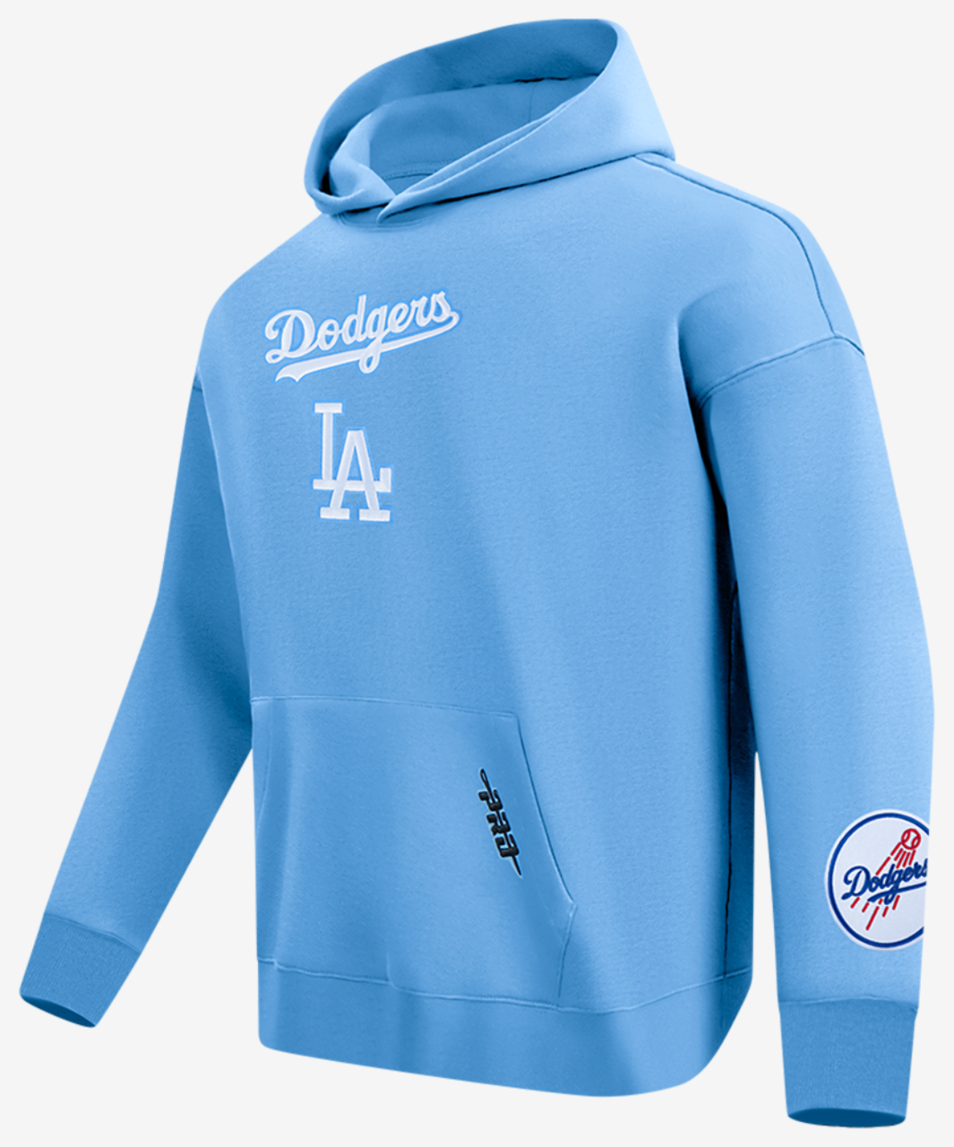 Pro Standard Dodgers Pullover Hoodie Image 7 of 7. Tap to open photo gallery.