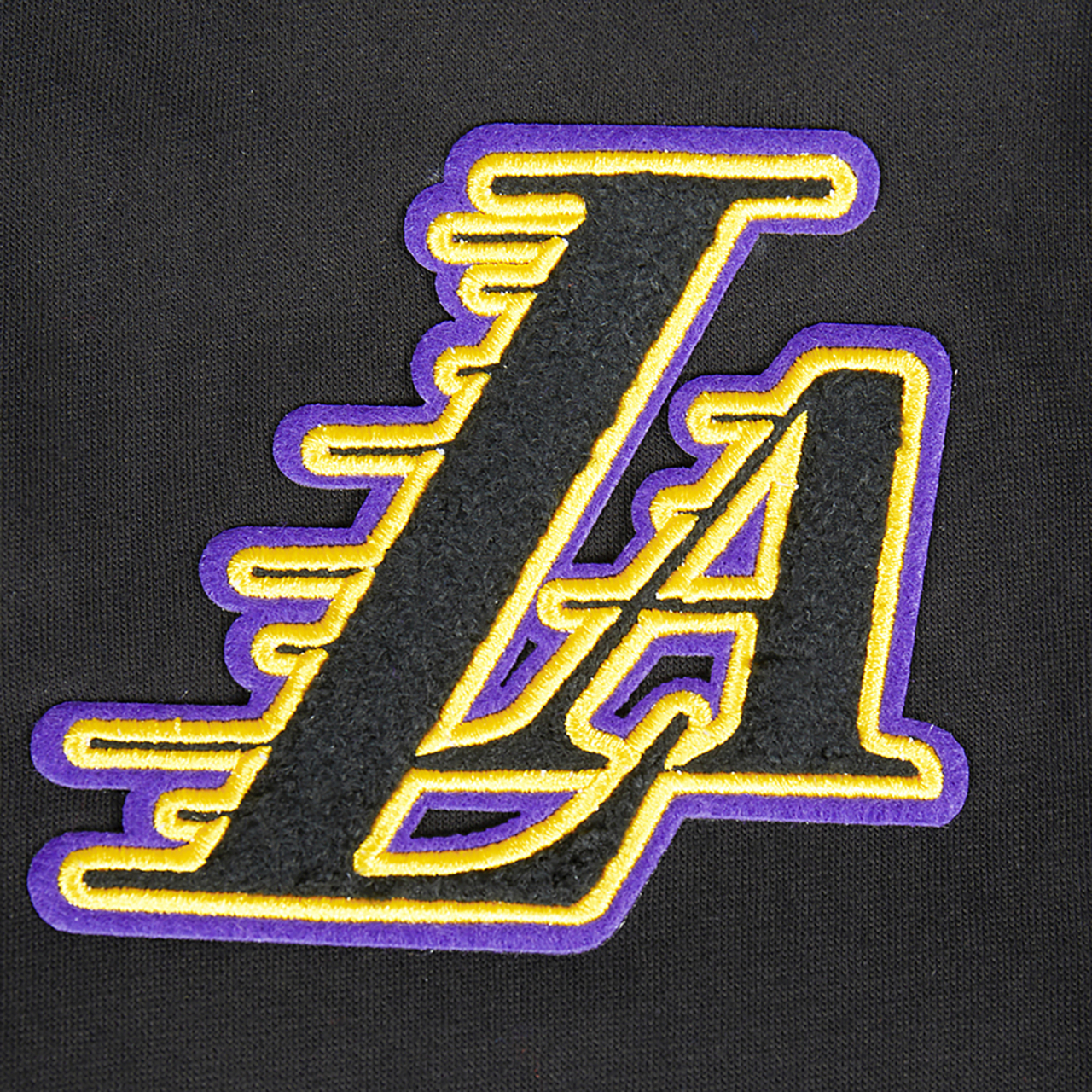 Pro Standard Los Angeles Lakers Classic Flc Fz Po Hoodie Image 7 of 9. Tap to open photo gallery.