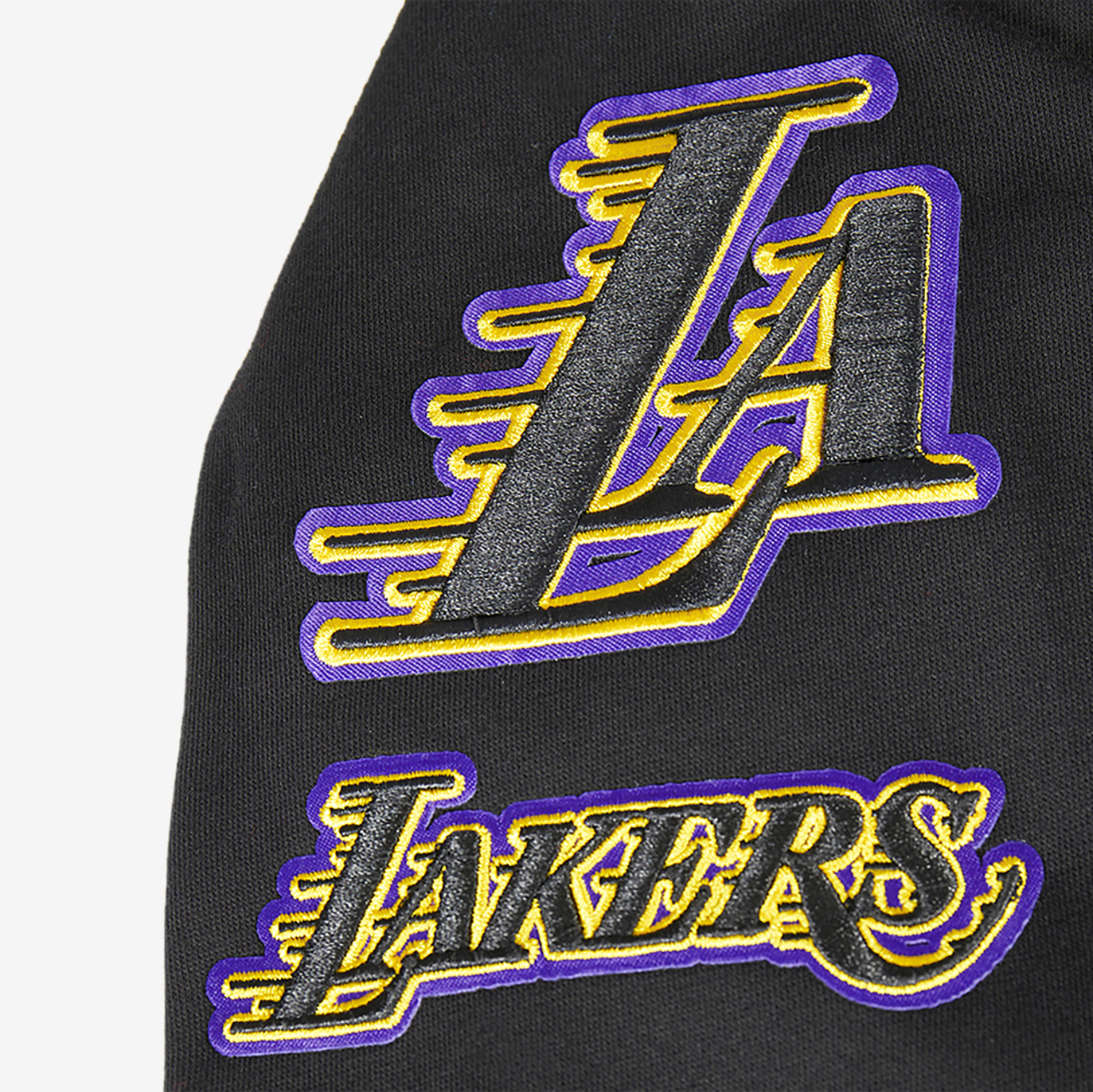 Pro Standard Los Angeles Lakers Classic Flc Fz Po Hoodie Image 9 of 9. Tap to open photo gallery.