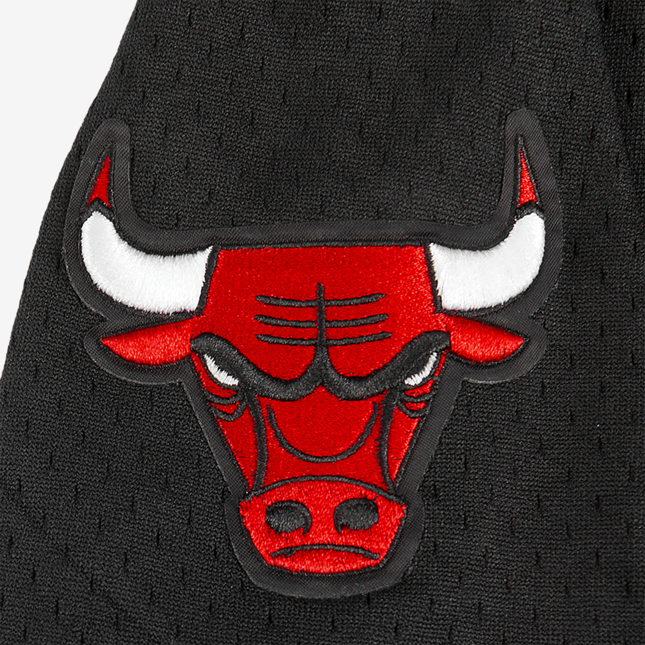 Pro Standard Chicago Bulls Classic Mesh Button Down Shirt Image 3 of 7. Tap to open photo gallery.