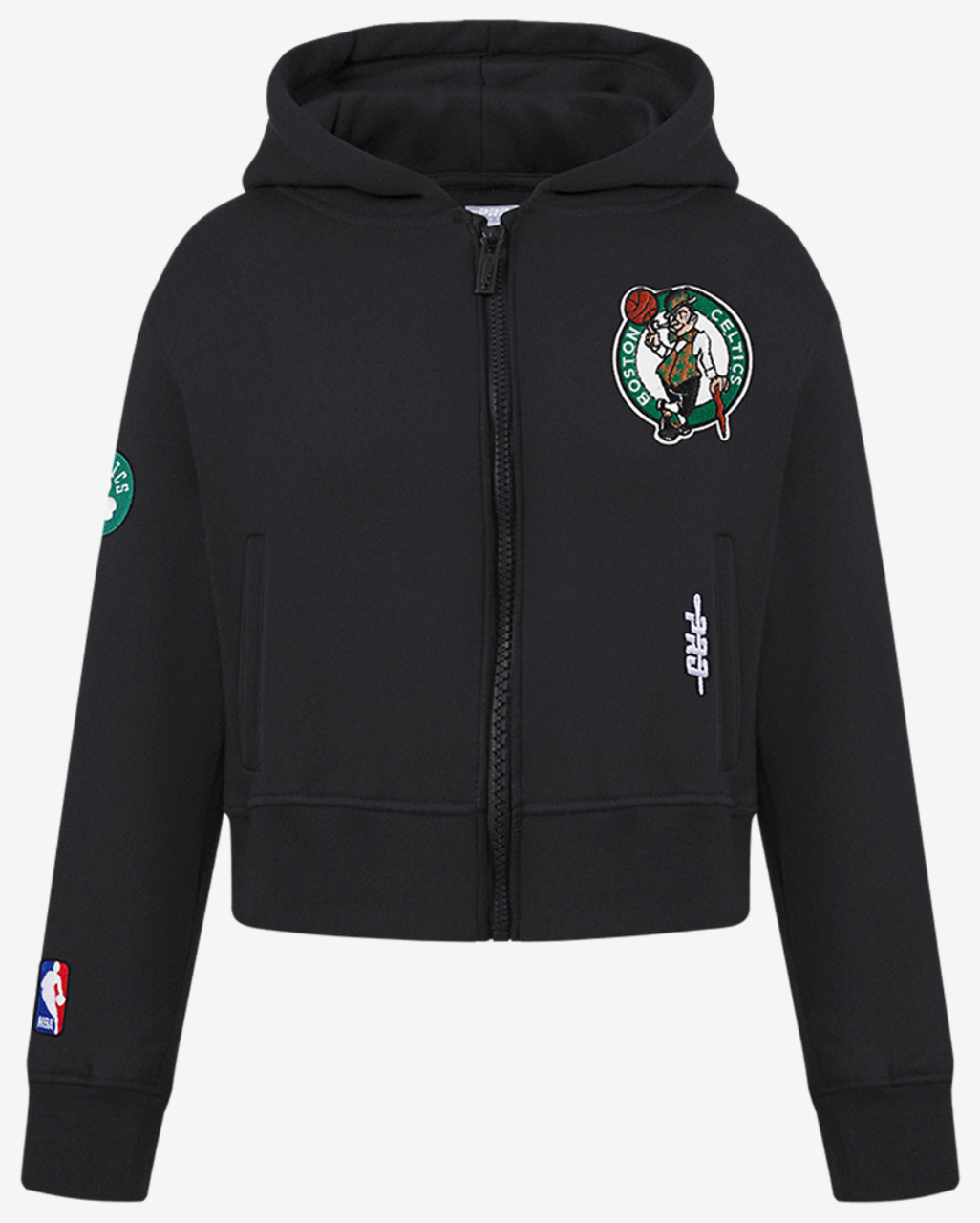 Pro Standard Boston Celtics Classic Flc Fz Hoodie Image 1 of 7. Tap to open photo gallery.