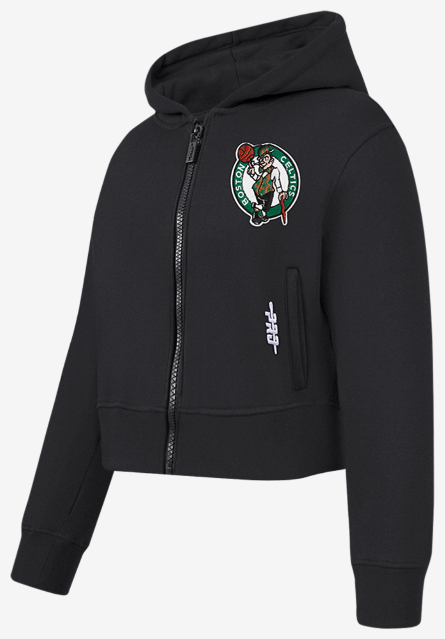 Pro Standard Boston Celtics Classic Flc Fz Hoodie Image 3 of 7. Tap to open photo gallery.