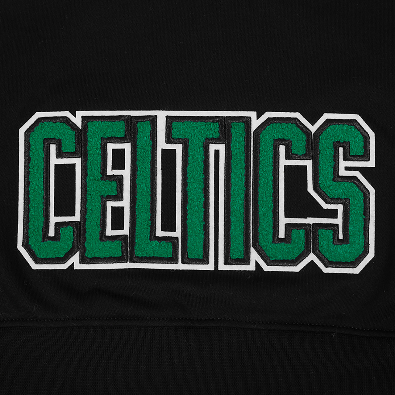 Pro Standard Boston Celtics Classic Flc Fz Hoodie Image 6 of 7. Tap to open photo gallery.