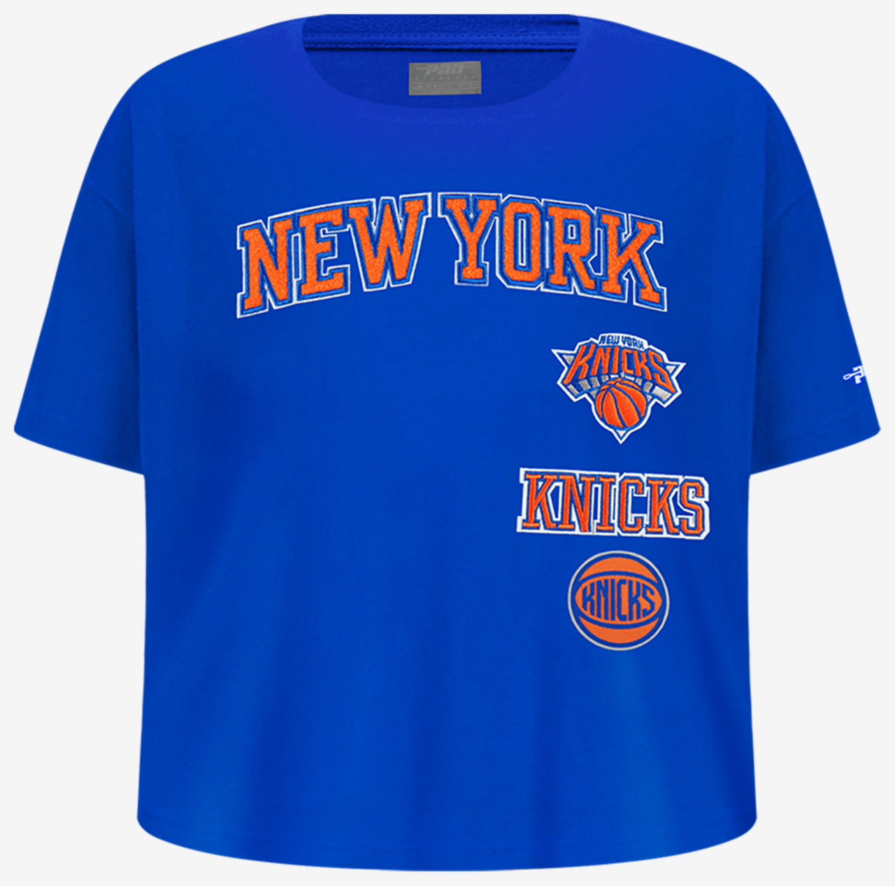 Pro Standard New York Knicks Retro Classic Ss Boxy Tee Image 1 of 5. Tap to open photo gallery.