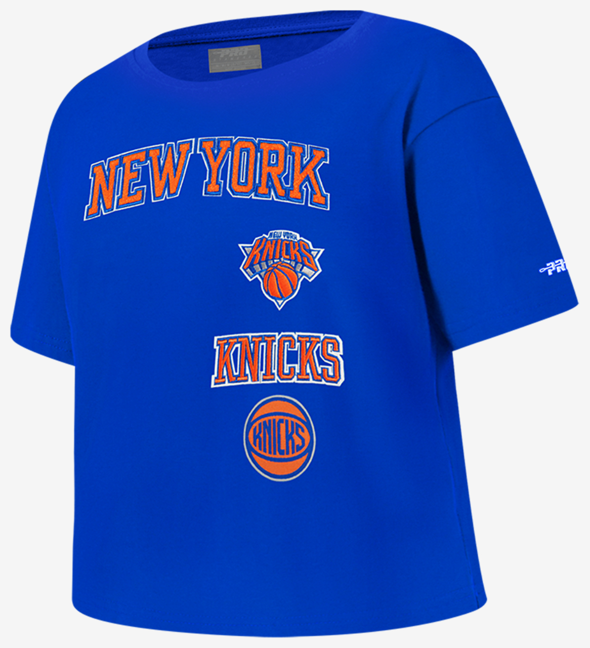 Pro Standard New York Knicks Retro Classic Ss Boxy Tee Image 3 of 5. Tap to open photo gallery.