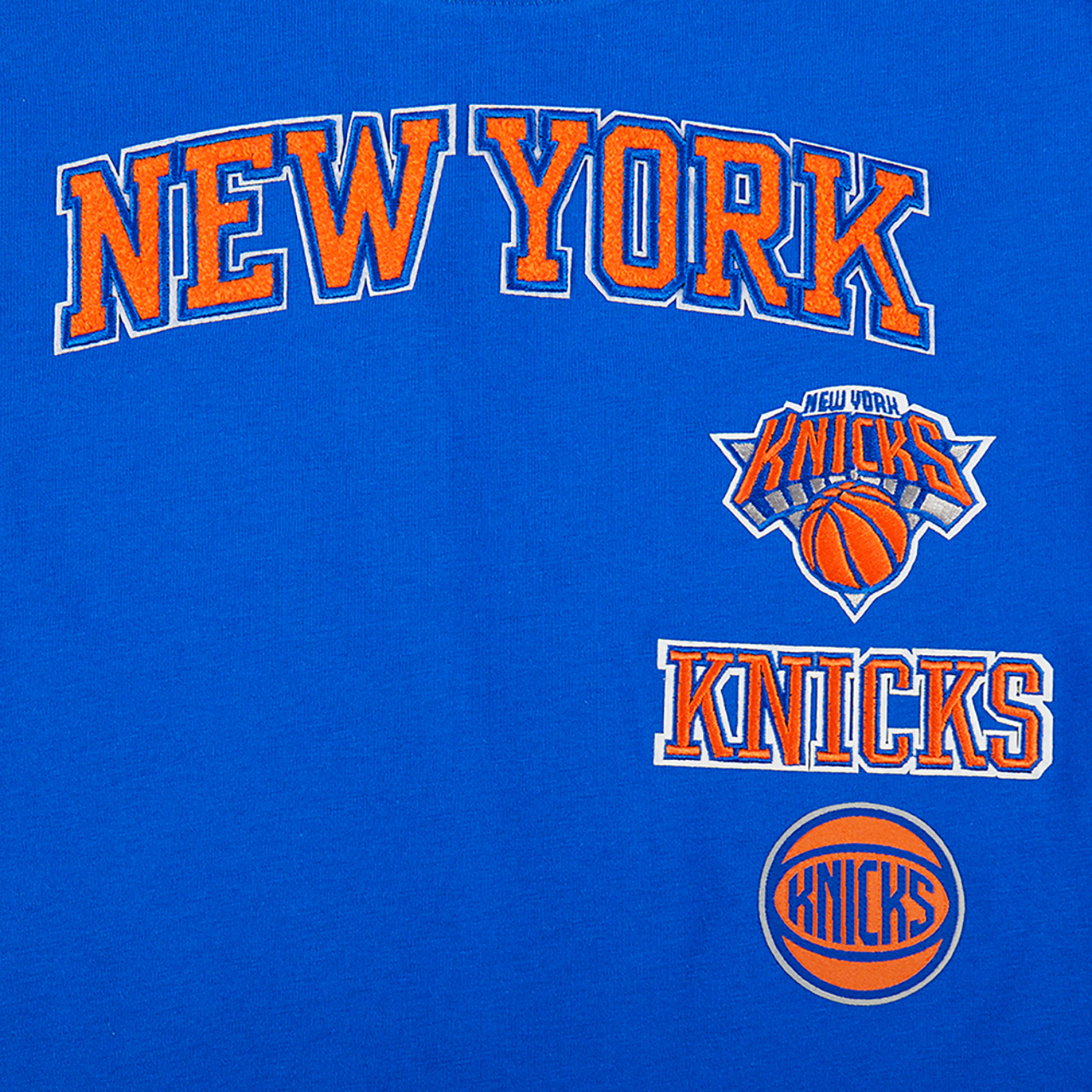 Pro Standard New York Knicks Retro Classic Ss Boxy Tee Image 5 of 5. Tap to open photo gallery.