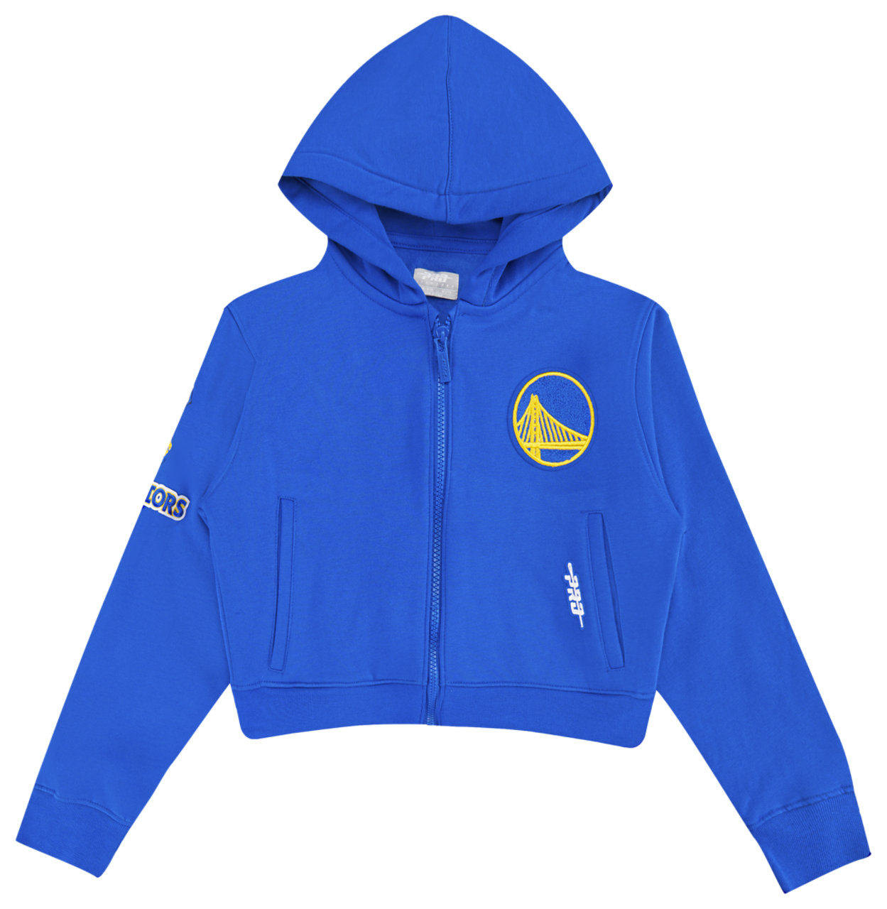 Pro Standard Golden State Warriors Classic Flc Fz Hoodie Image 1 of 6. Tap to open photo gallery.