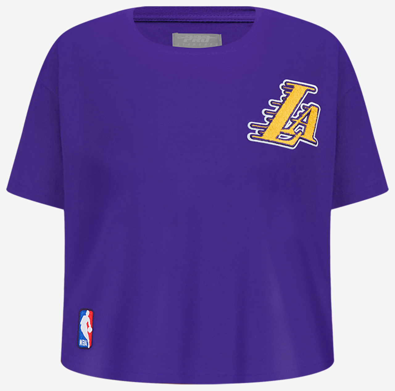 Pro Standard Los Angeles Lakers Classic Ss Boxy Tee Image 1 of 7. Tap to open photo gallery.