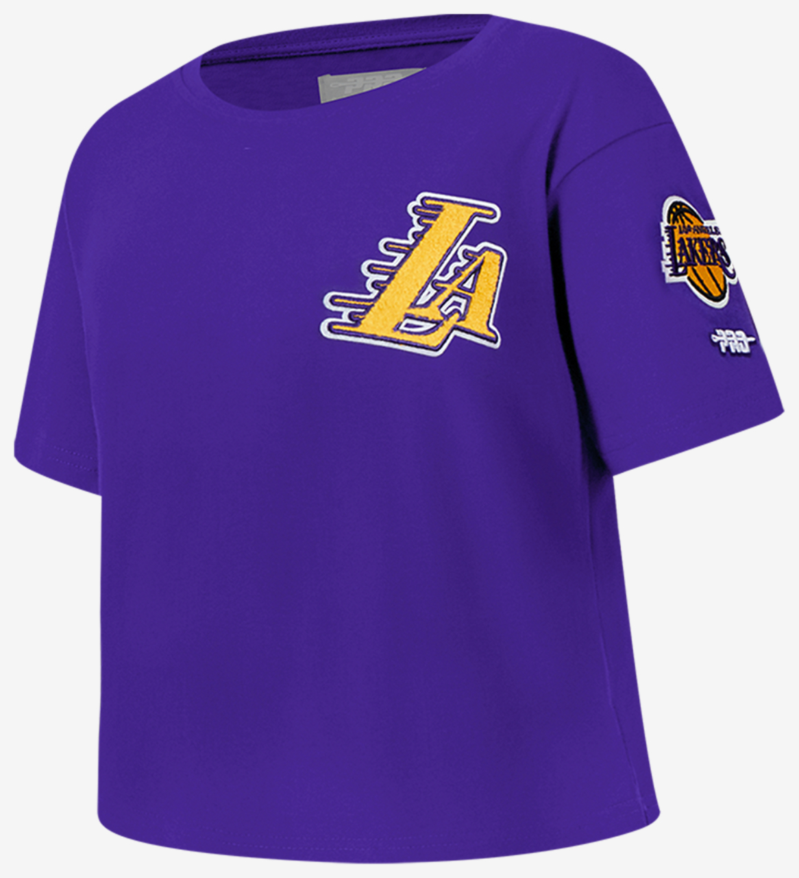 Pro Standard Los Angeles Lakers Classic Ss Boxy Tee Image 3 of 7. Tap to open photo gallery.