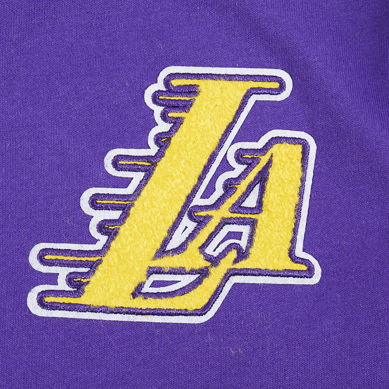 Pro Standard Los Angeles Lakers Classic Ss Boxy Tee Image 6 of 7. Tap to open photo gallery.