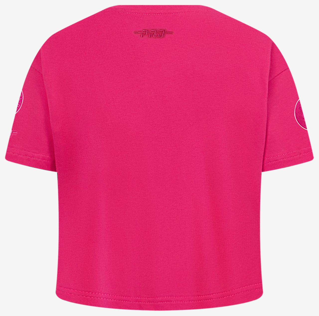 Pro Standard Boston Celtics Triple Pink Ss Boxy Tee Image 2 of 7. Tap to open photo gallery.