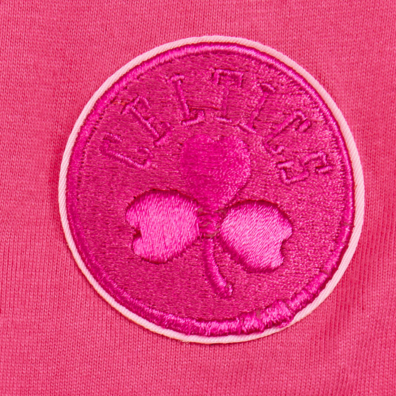 Pro Standard Boston Celtics Triple Pink Ss Boxy Tee Image 5 of 7. Tap to open photo gallery.
