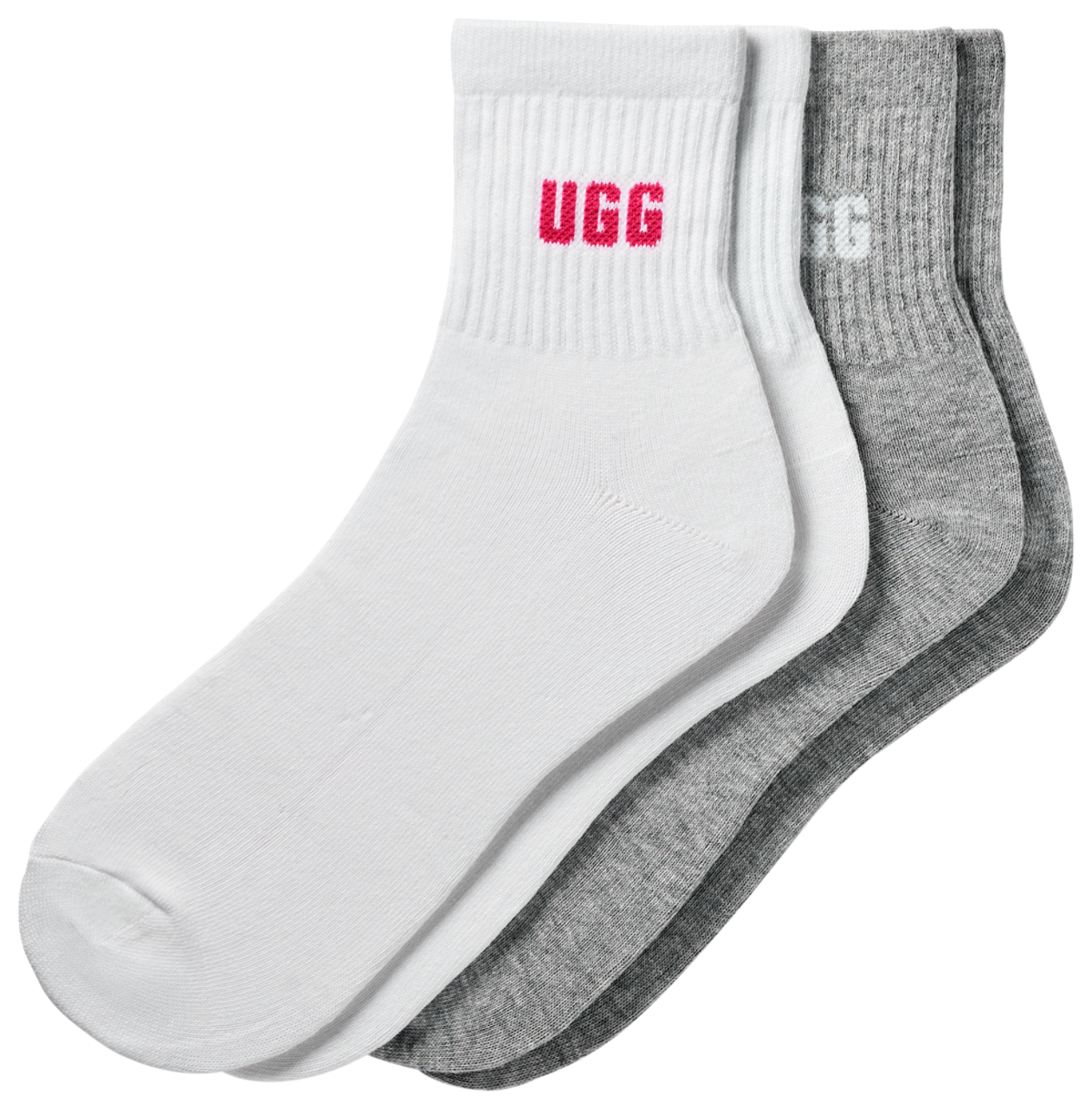 UGG QUINLIN LOGO QUARTER 2 PACK Image 1 of 5. Tap to open photo gallery.