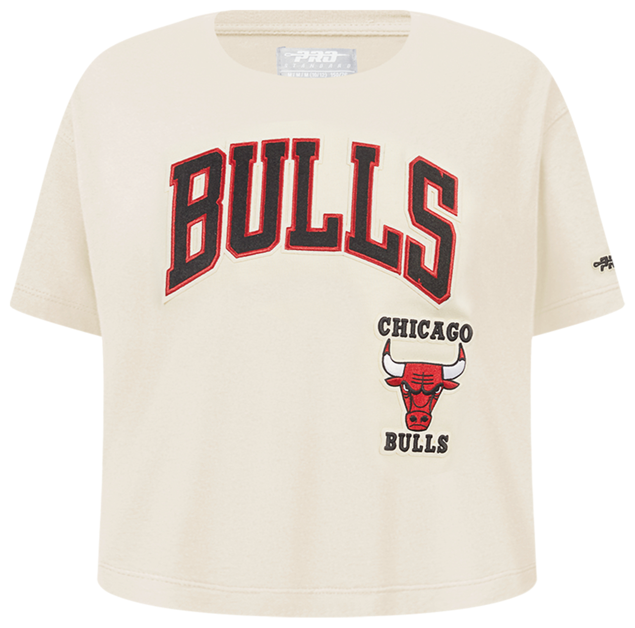Pro Standard Chicago Bulls Retro Classic SS Boxy T-Shirt Image 1 of 5. Tap to open photo gallery.