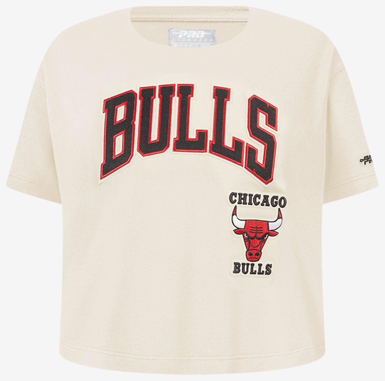Pro Standard Chicago Bulls Retro Classic SS Boxy T-Shirt Image 1 of 5. Tap to open photo gallery.