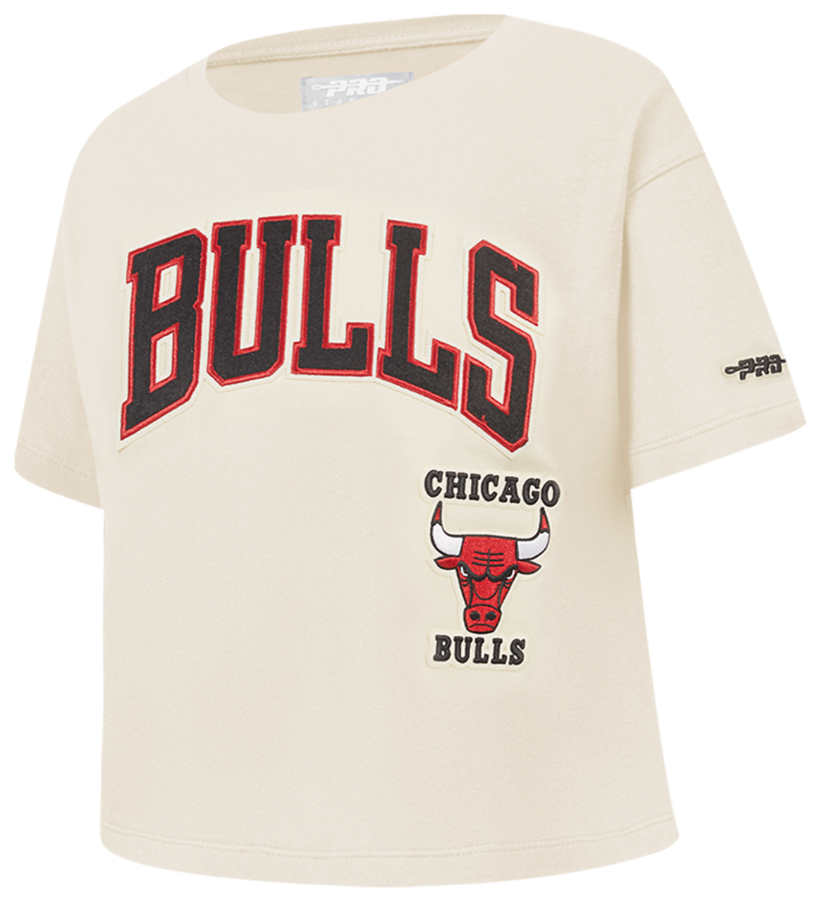 Pro Standard Chicago Bulls Retro Classic SS Boxy T-Shirt Image 3 of 5. Tap to open photo gallery.