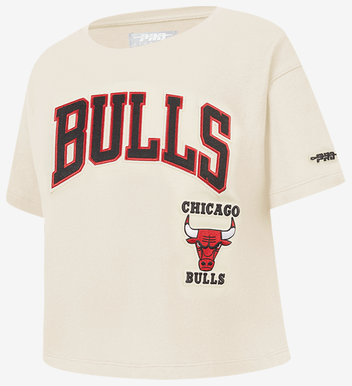 Pro Standard Chicago Bulls Retro Classic SS Boxy T-Shirt Image 3 of 5. Tap to open photo gallery.