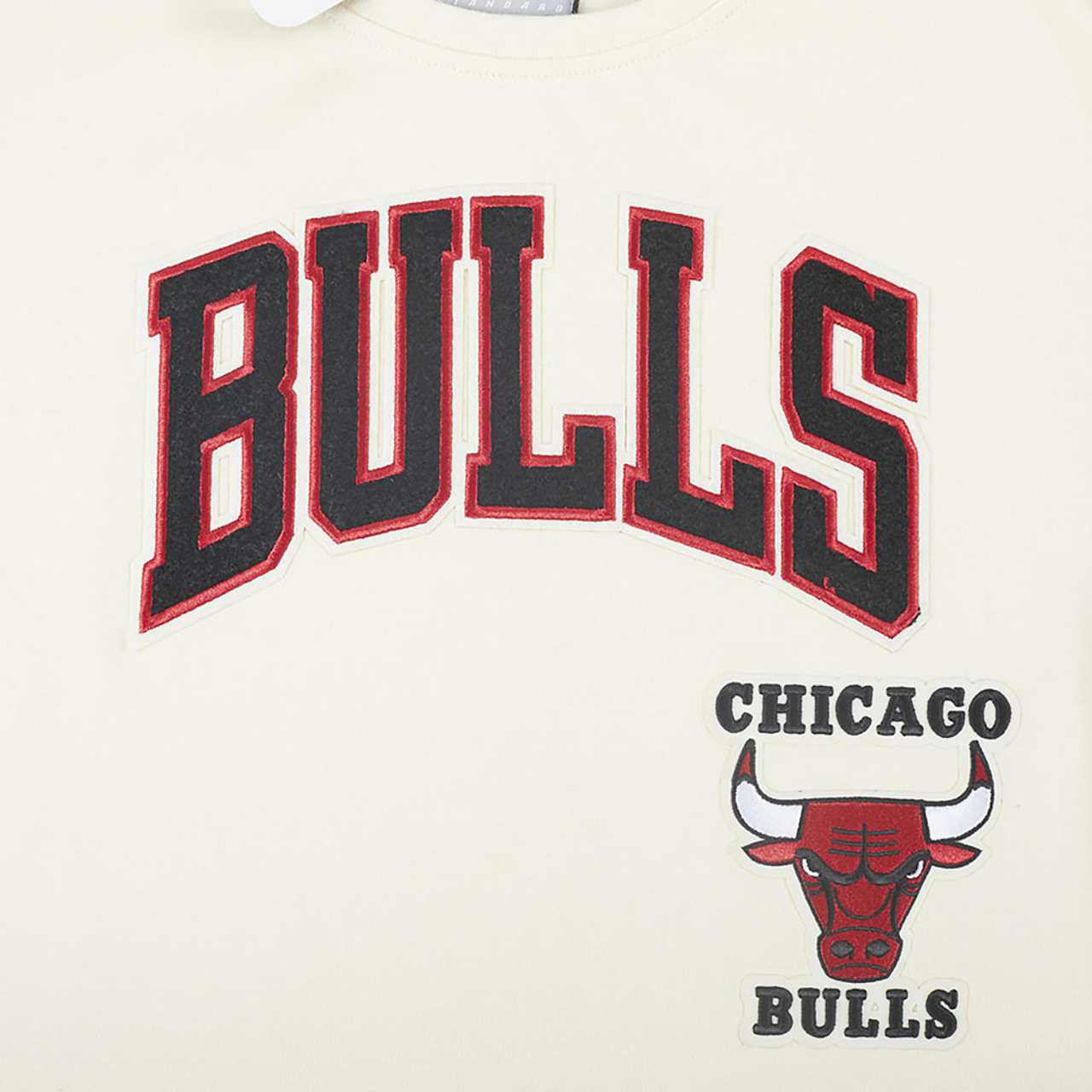 Pro Standard Chicago Bulls Retro Classic SS Boxy T-Shirt Image 5 of 5. Tap to open photo gallery.