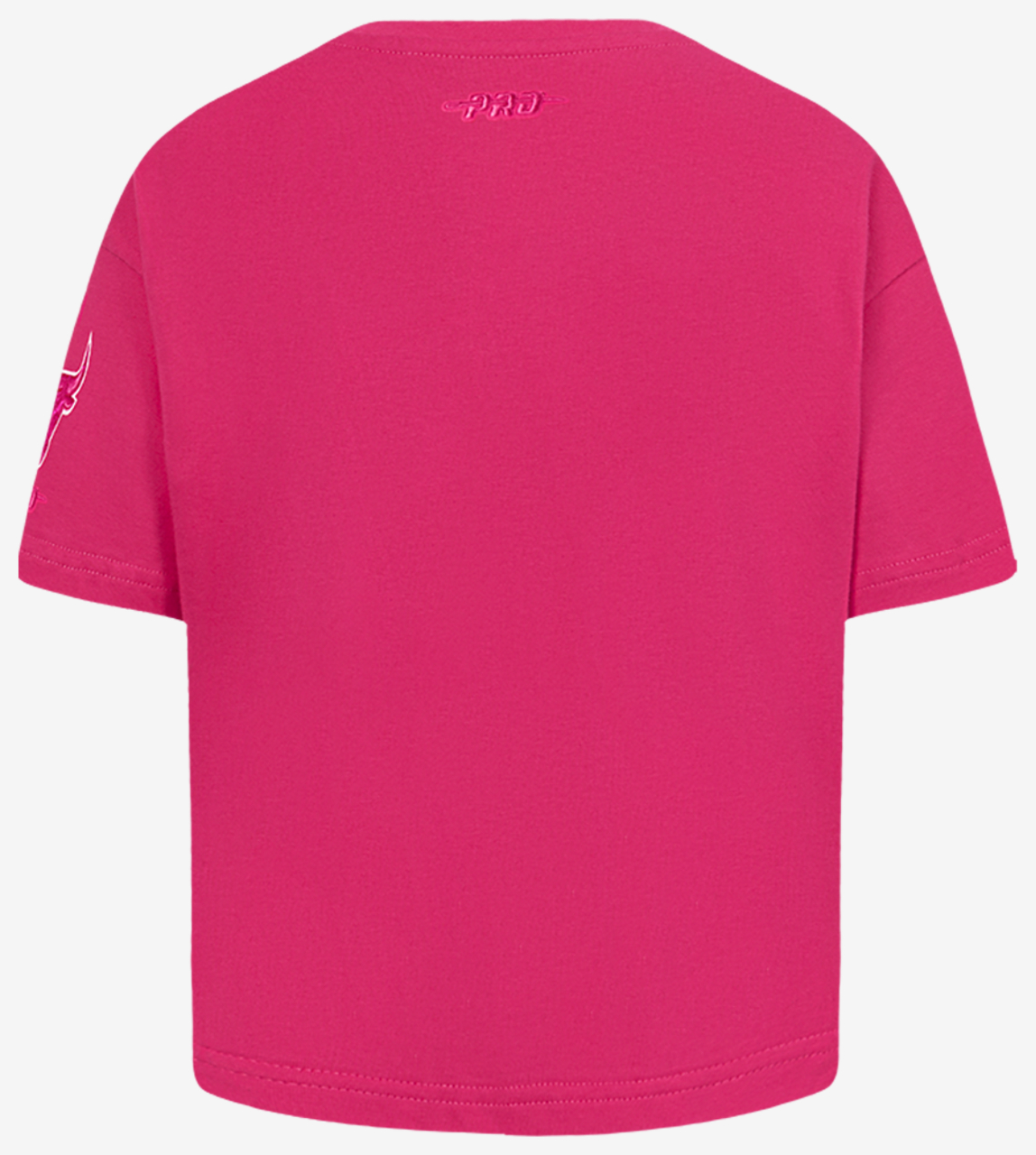 Pro Standard Chicago Bulls Triple Pink Ss Boxy Tee Image 2 of 7. Tap to open photo gallery.