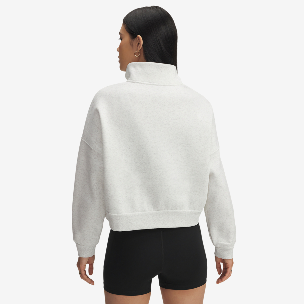 Under Armour Icon Fleece Oversized Half-Zip Image 2 of 2. Tap to open photo gallery.