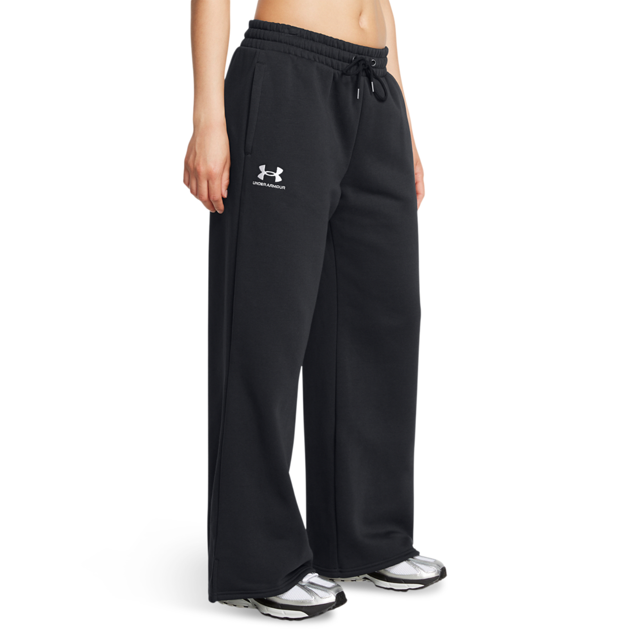 Under Armour Icon Fleece Wide Leg Pants - Women's | Foot Locker