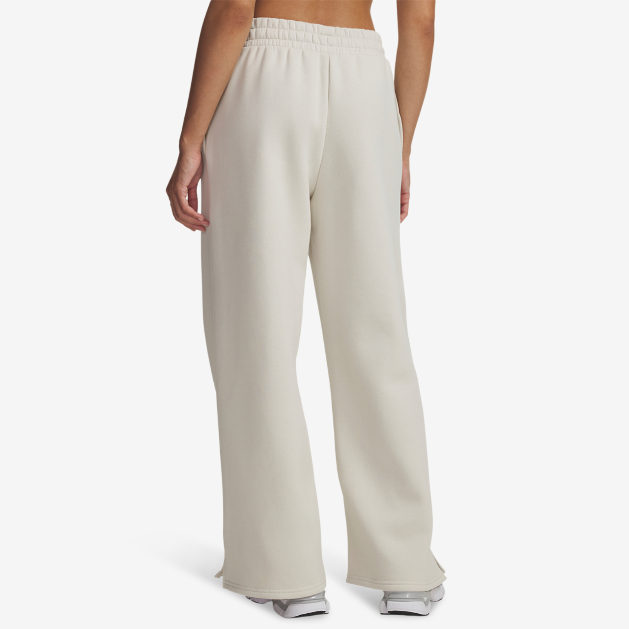 Under Armour Icon Fleece Wide Leg Pants Image 2 of 3. Tap to open photo gallery.