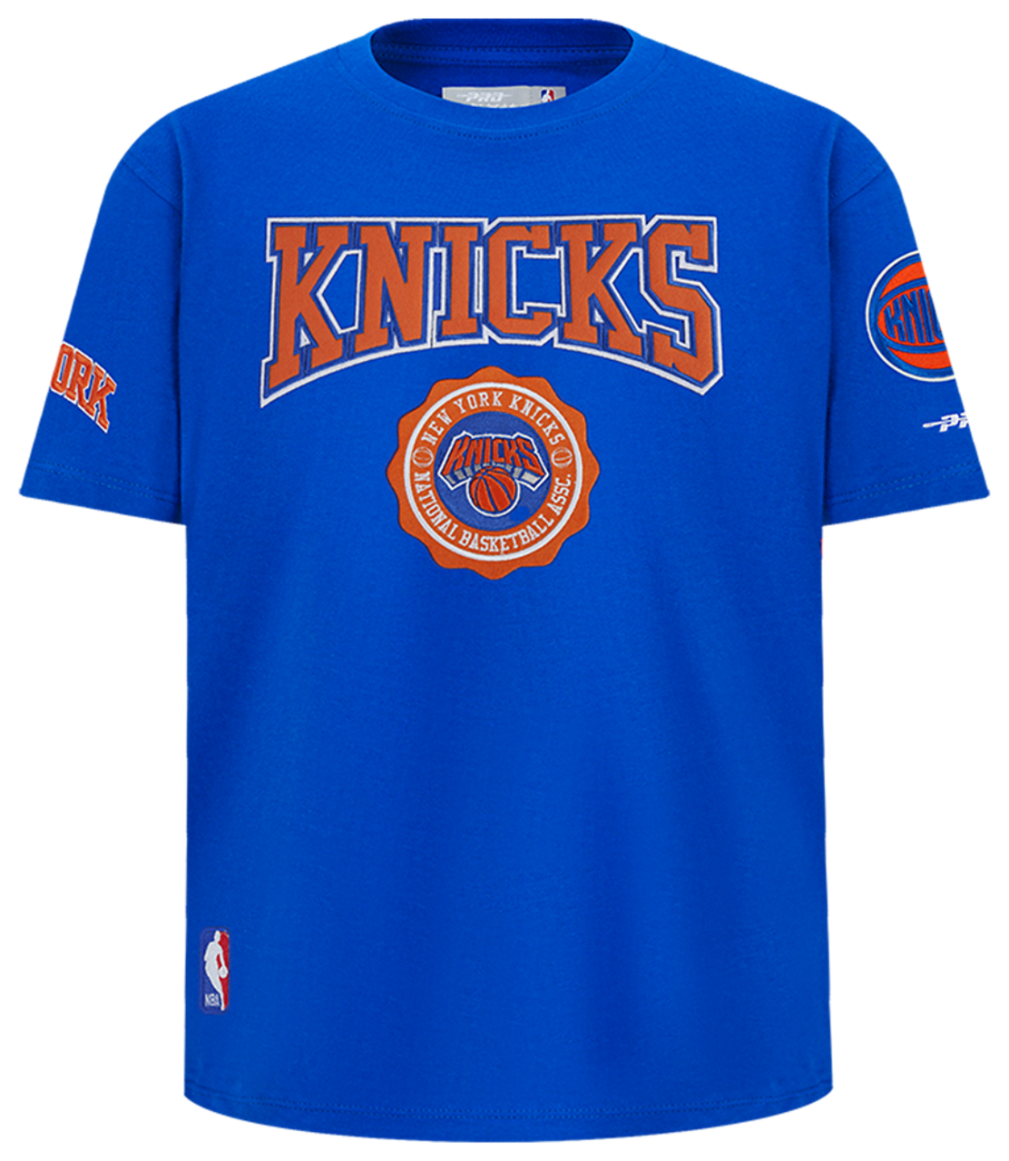 Pro Standard Knicks Patch T-Shirt Image 1 of 7. Tap to open photo gallery.