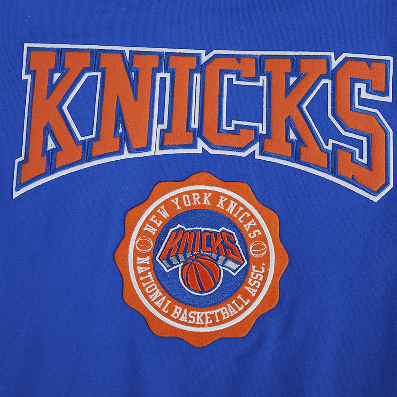 Pro Standard Knicks Patch T-Shirt Image 5 of 7. Tap to open photo gallery.