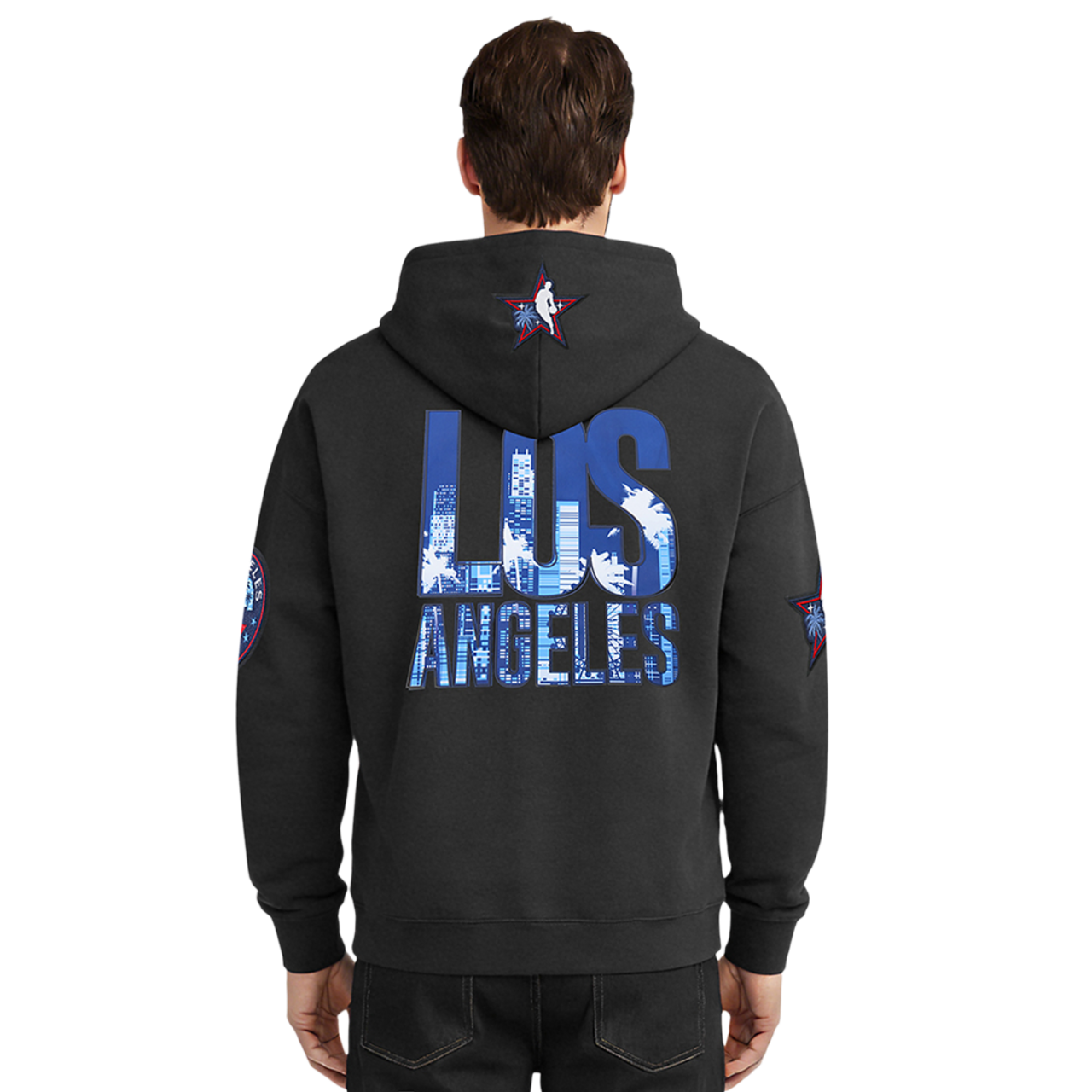 Pro Standard All Star 2026 Drop Shoulder Fleece PO Hoodie Image 2 of 8. Tap to open photo gallery.
