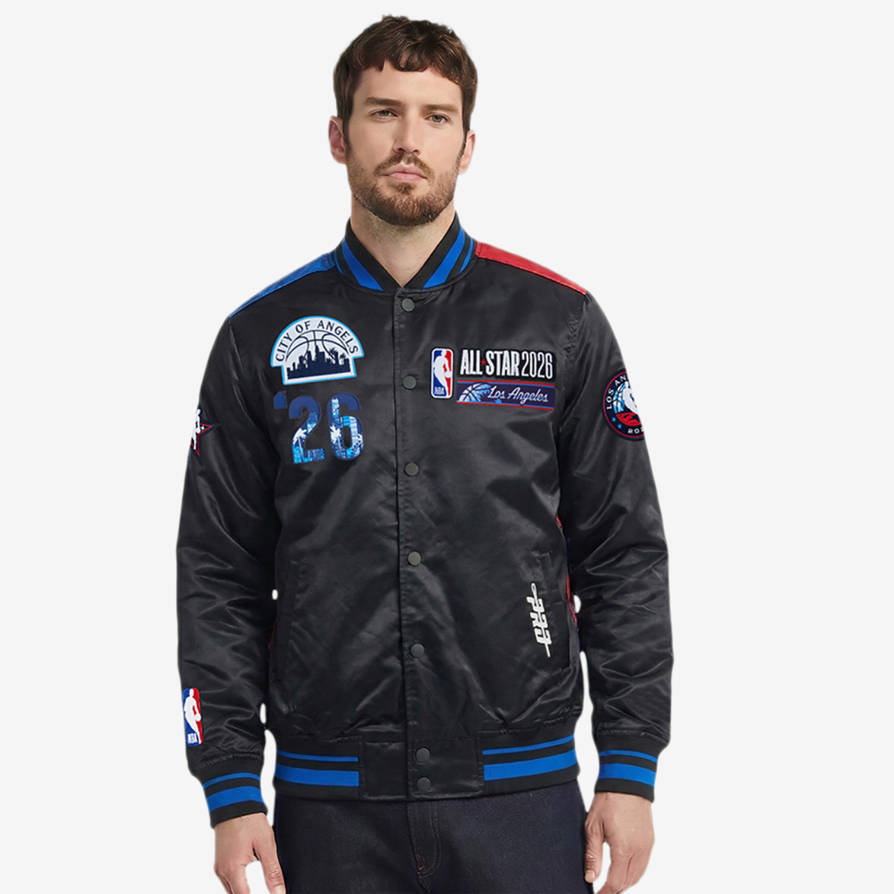 Pro Standard All Star 2026 Sublimated Satin Jacket - Men's | Foot