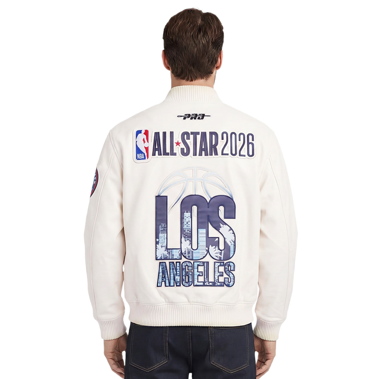 Pro Standard All Star 2026 Leather Varsity Jacket - Men's | Foot