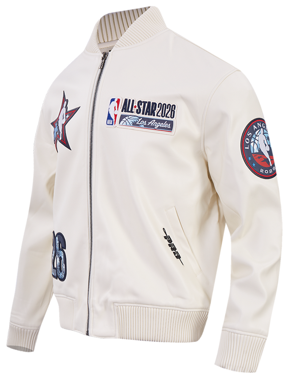 Pro Standard All Star 2026 Leather Varsity Jacket - Men's | Foot