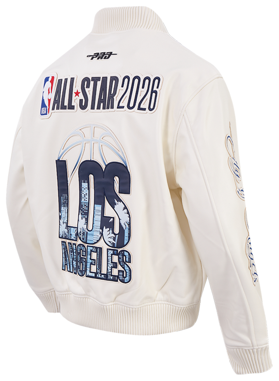 Pro Standard All Star 2026 Leather Varsity Jacket - Men's | Foot
