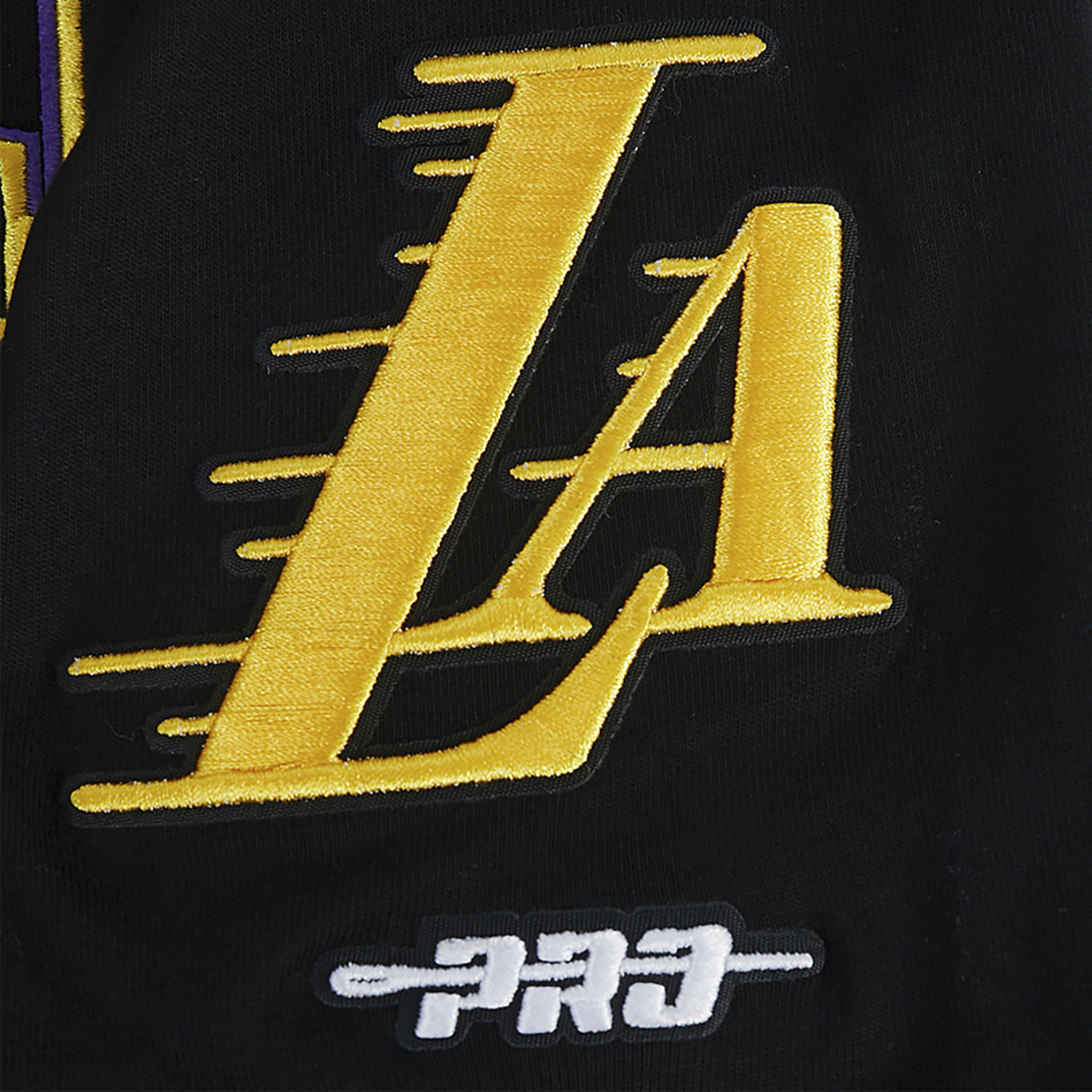 Pro Standard Lakers Patch T-Shirt Image 5 of 7. Tap to open photo gallery.
